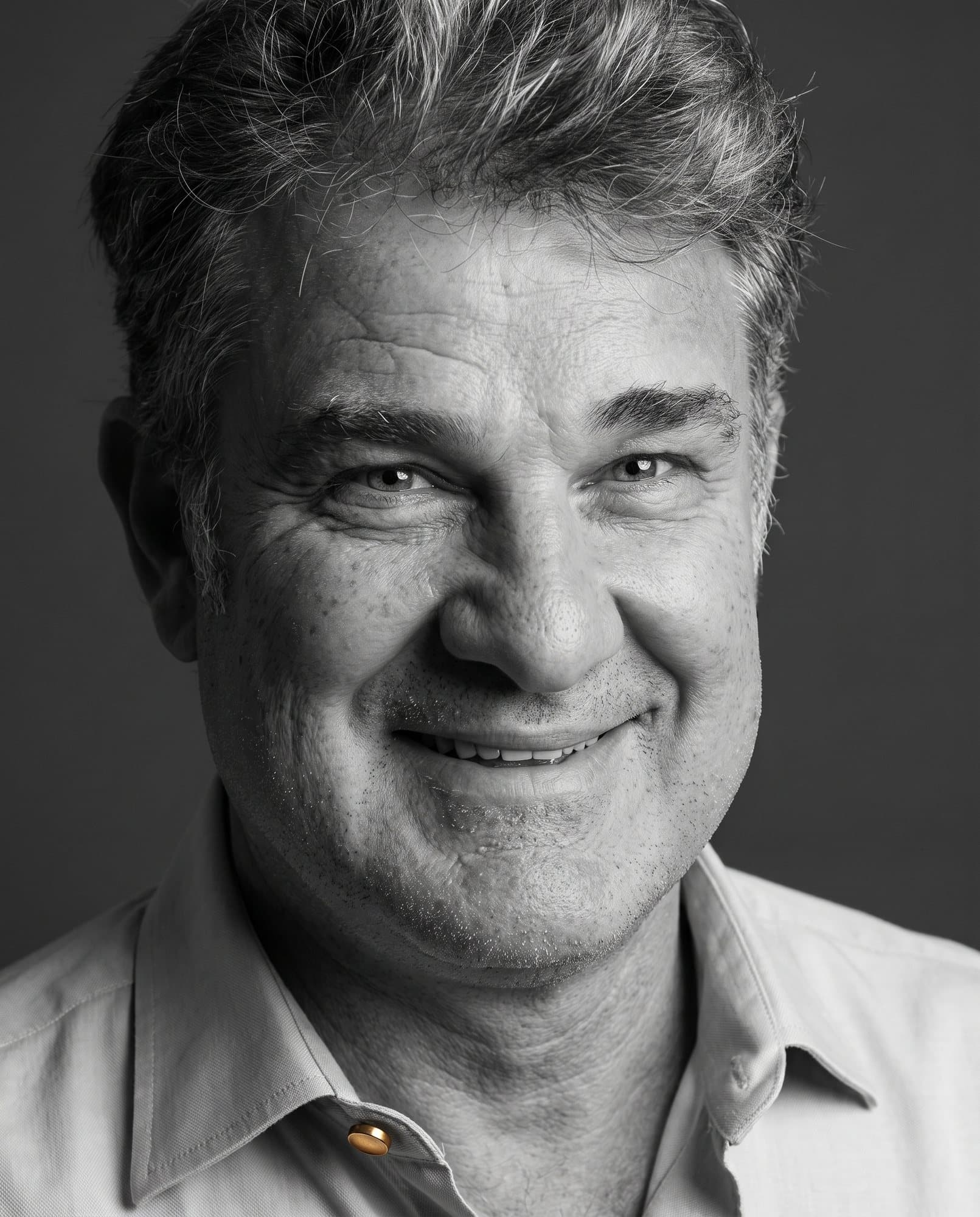 Daniel Santos Cori — Black & white portrait